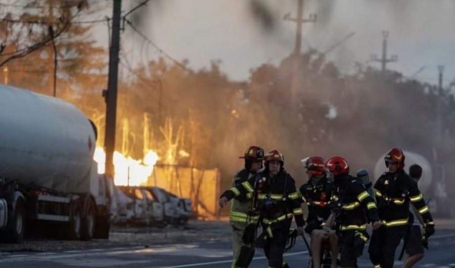 Shpërthimi pranë një pike karburanti në Bukuresht, një viktimë dhe tetë të plagosur