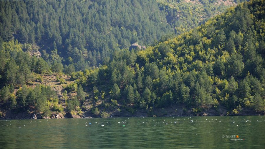 Liqeni i Komanit atraksioni turistik ku lundrojnë turistët dhe papastërtitë