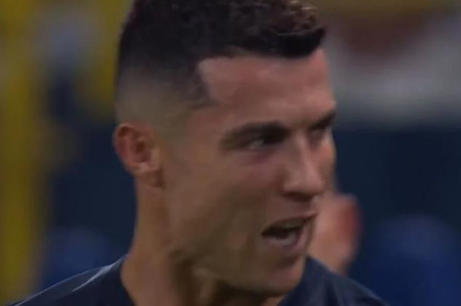 Ronaldo u nervozua me arbitrin për golin e anuluar: Gjithmonë kundër meje, bir ku*ve