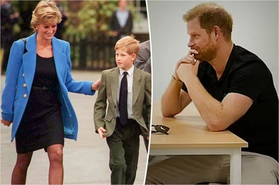 Princ Harry flet për mungesën e mbështetjes pas vdekjes së Lady Diana-s