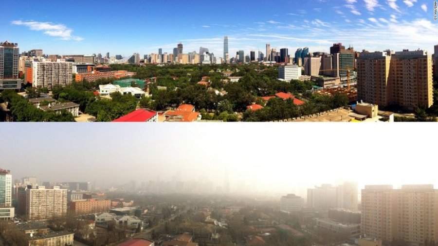 Kina ia del me sukses në luftën me ndotjen e ajrit