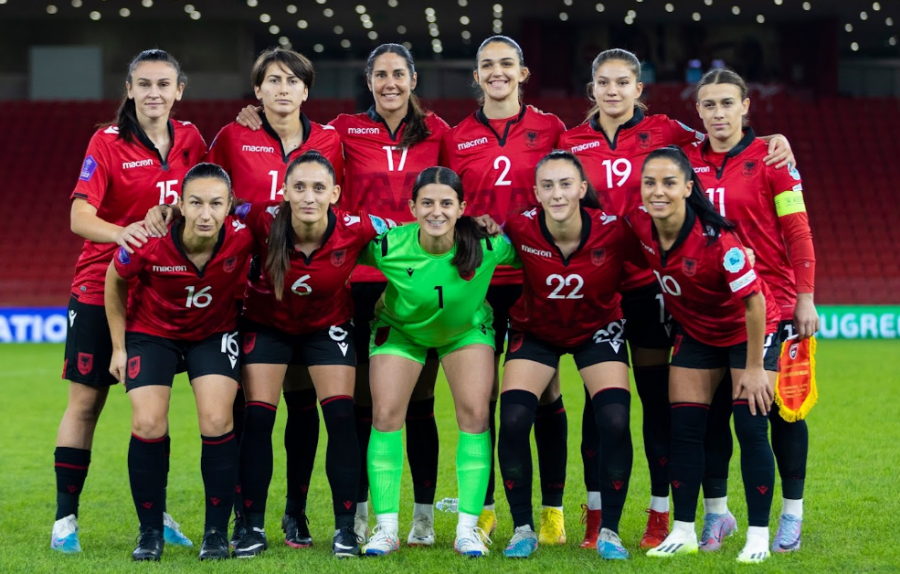 Liga e Kombeve për vajza/ Shqipëria luan ndeshjen e pestë të grupit ndaj Irlandës së Veriut