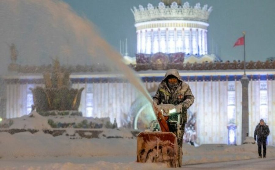 Temperaturat në Moskë zbresin deri në minus 56 gradë