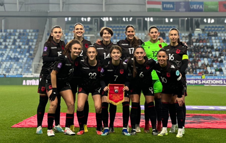 Liga e Kombeve për vajza/ Shqipëria luan sfidën e fundit me Hungarinë, rezultati