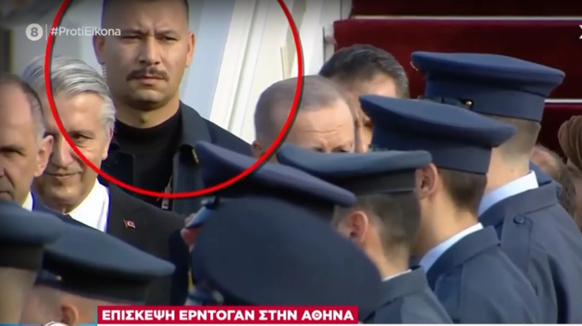 Kush është hija që shoqëroi presidentin turk gjatë vizitës së tij në Athinë 