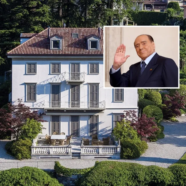 As një vit nga vdekja e babait, fëmijët e Berlusconit shesin vilën luksoze