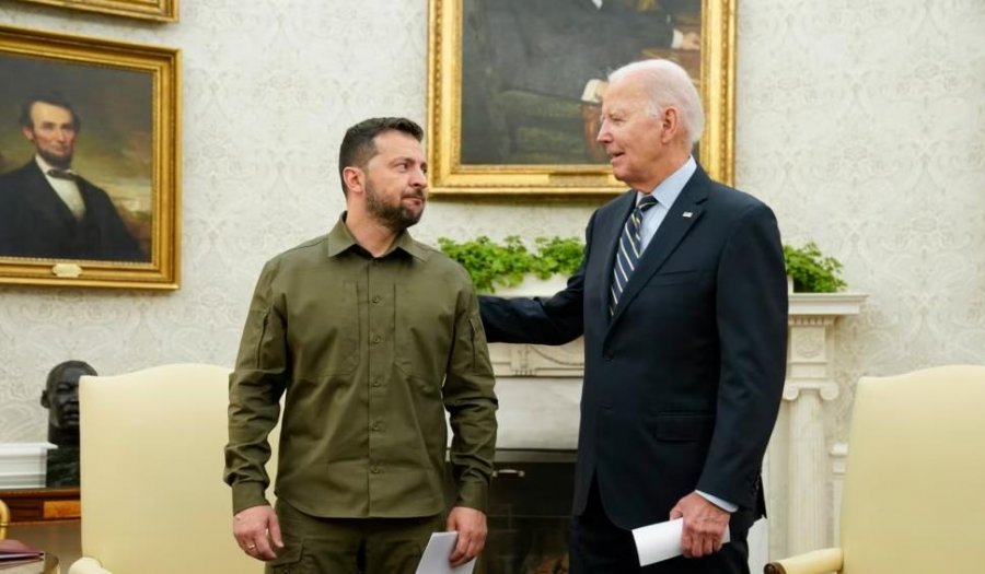 Presidenti Biden pret në Shtëpinë e Bardhë të martën Presidentin Zelenskyy