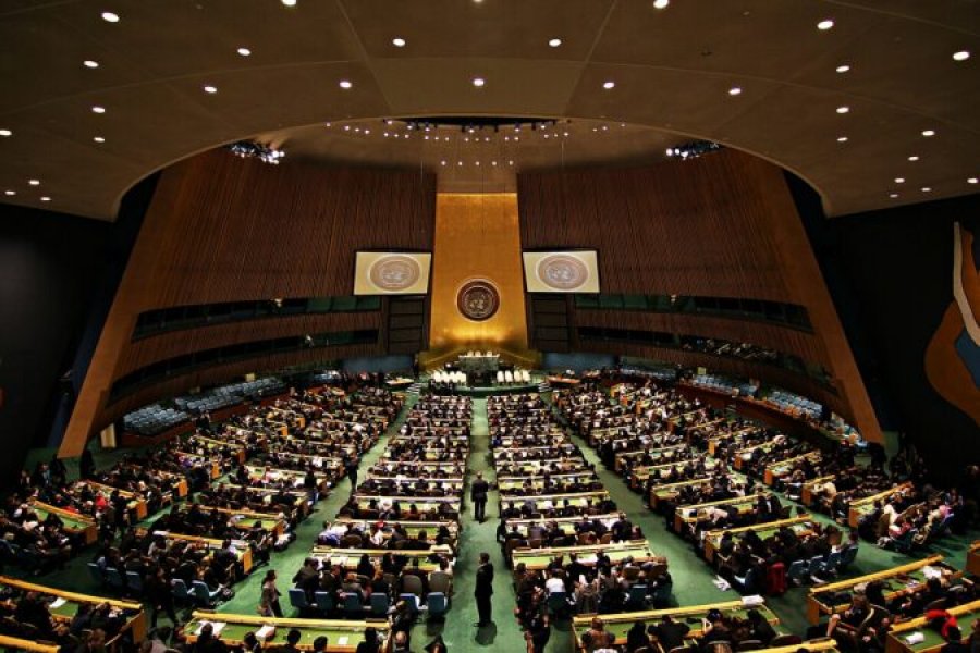 Lufta mes Hamasit dhe Izraelit, Asambleja e Përgjithshme e OKB-së njofton mbledhjen urgjente