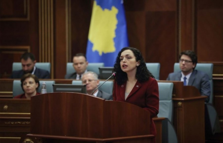 Vjosa Osmani i drejtohet sot Kuvendit të Kosovës: Fjalimi vjetor i Presidentes
