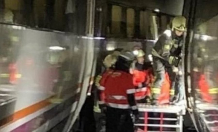 Përplasen dy trena në Spanjë, 13 të plagosur, mes tyre dhe të mitur