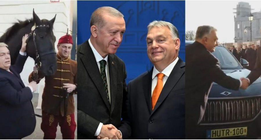 Erdogan dhe Orban takohen në Budapest, ja dhuratat që shkëmbyen