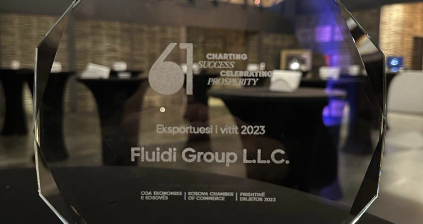'Fluidi Group' u shpall 'top eksportuesi i vitit 2023'