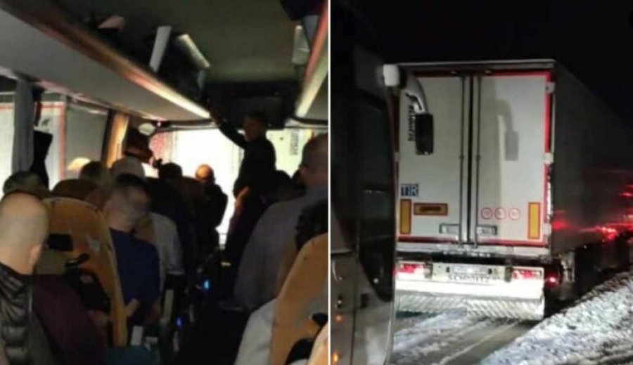 Po shkonin në Vjenë për të festuar Krishtlindjet, turistët bllokohen në autobus për 17 orë në mes të stuhisë