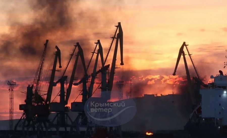 Ukraina shkatërron anijen ruse. Sulm raketor në Krime, viktima dhe të plagosur