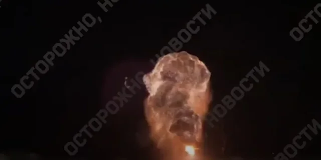 Momenti kur një raketë ukrainase godet një anije ruse në Detin e Zi