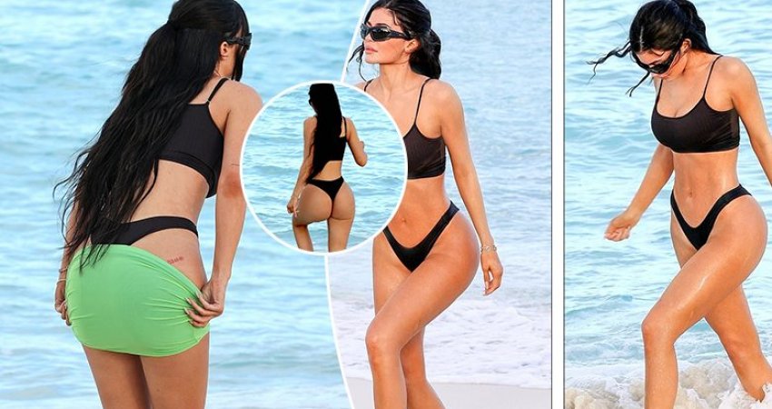Kylie Jenner tregon format e mahnitshme të trupit nga pushimet në Karaibe