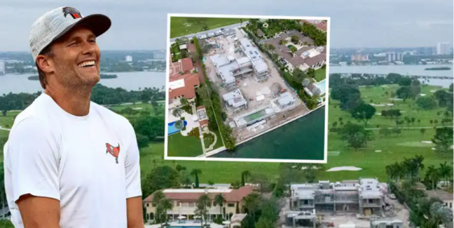 FOTO/ Shikoni se si duket shtëpia 'bunker' e Tom Brady-t në Miami