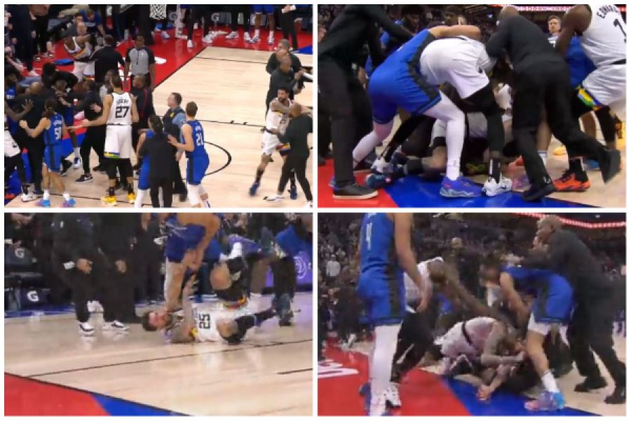 VIDEO/ Përsëritet incidenti në NBA, sërish 'luftë e egër' në një ndeshje basketbolli