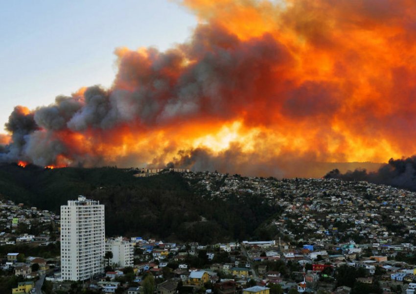 Zjarret pushtojnë Kilin, 24 të vdekur deri tani