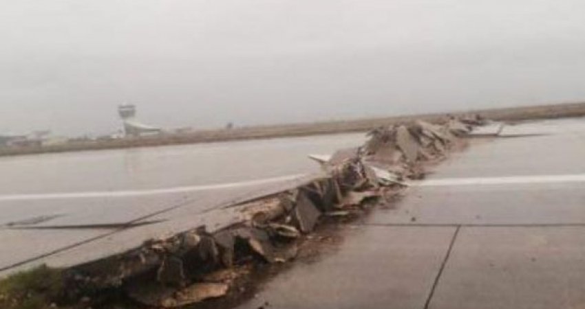 Tërmeti vdekjeprurës në Turqi, 18 pasgoditje të forta, ndahet në mes pista e aeroportit në Hatay 