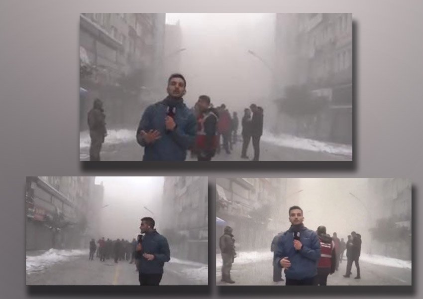 VIDEO/ Një tjetër tërmet me fuqi 7.5 ballë godet Turqinë - ja pamjet tronditëse gjatë transmetimit direkt