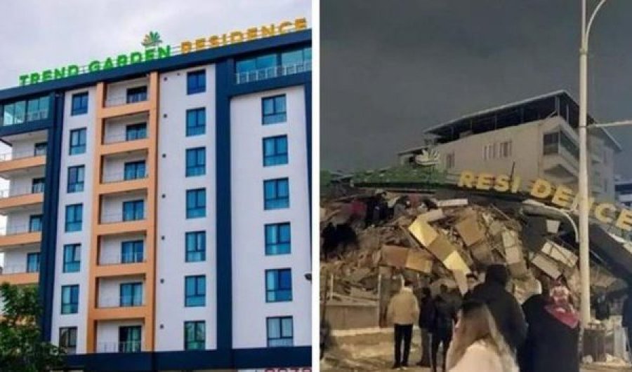 FOTOLAJM/ E ndërtuar 3 vite më parë, shihni çfarë i bëri tërmeti kësaj ndërtese në Turqi