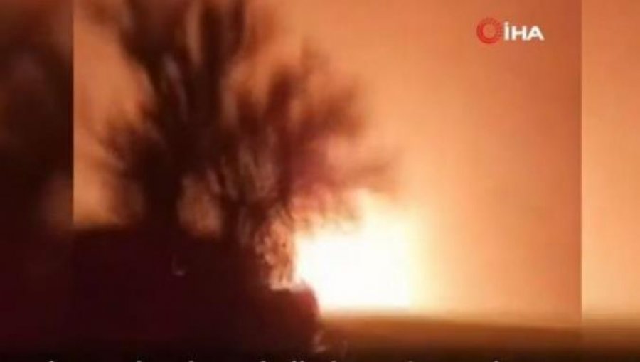 VIDEO/ Tërmeti në Turqi shkakton shpërthim në tubacionin e gazit, publikohen pamjet