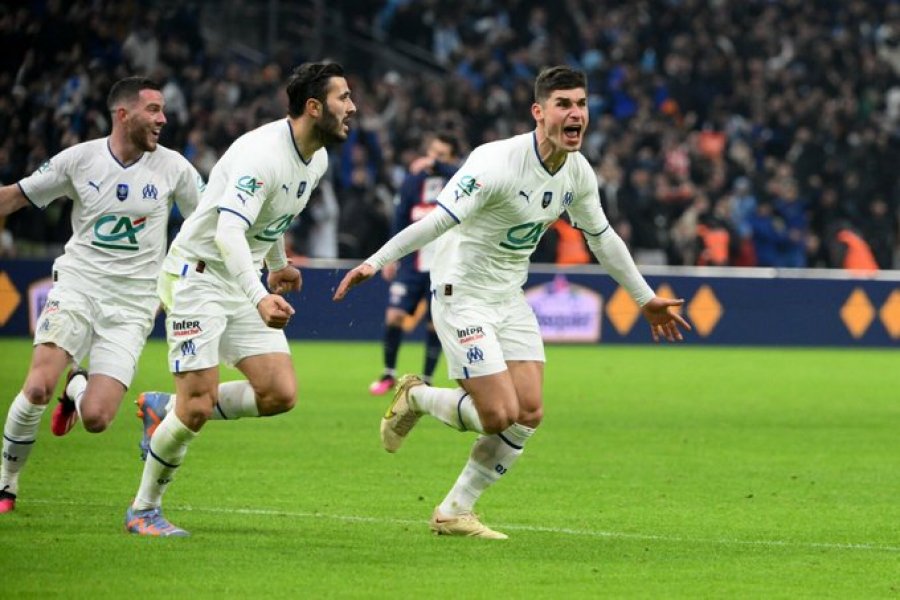Kupa e Francës/ Marseille eliminon PSG-në mes ‘spektaklit’
