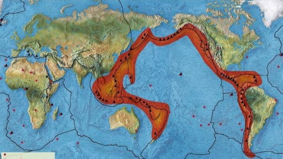 Njihuni me zonën e planetit ku bie shumica e tërmeteve