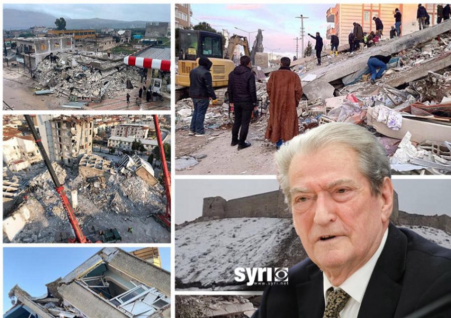 Tërmeti tragjik/ Berisha: Të shtohen ndihmat e Shqipërisë për Turqinë mike