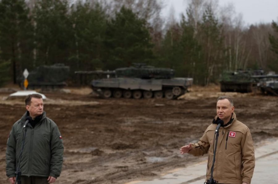 Trupat ukrainase stërviten me tanket ‘Leopard 2’ në Poloni