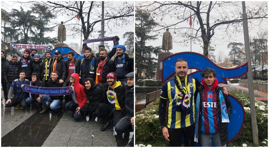 Rrallë herë ndodhë kjo, tifozët e klubeve të ndryshme të Turqisë bëhen bashkë për të përkrahur Trabzonsporin