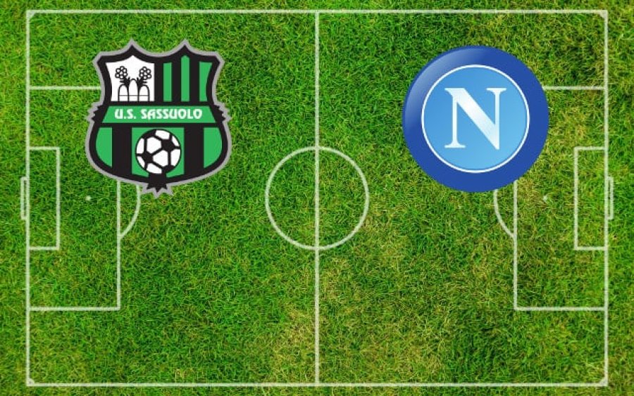 Serie A/ Publikohen formacionet zyrtare, ja si rreshtohen lojtarët e Sasuolos dhe Napolit