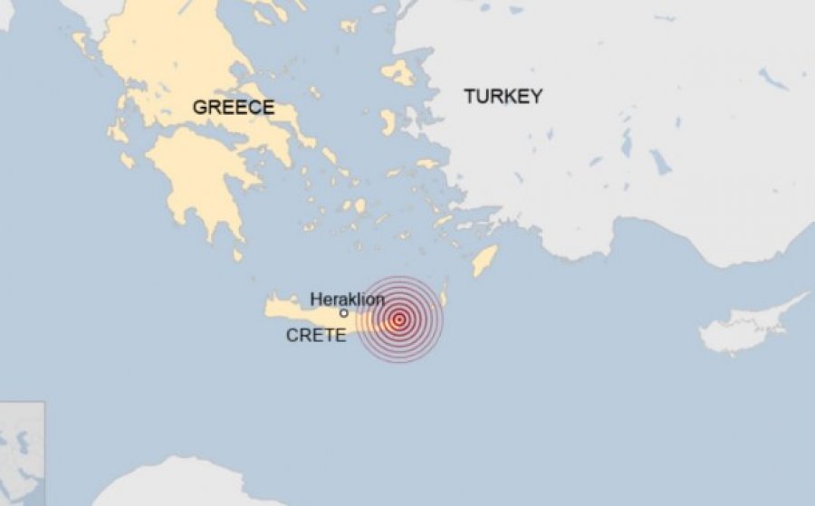 Greqia goditet nga tërmeti