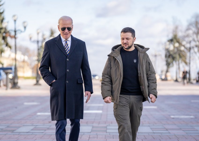Presidenti Biden kthehet me tren në Poloni, pas vizitës së papritur në Ukrainë