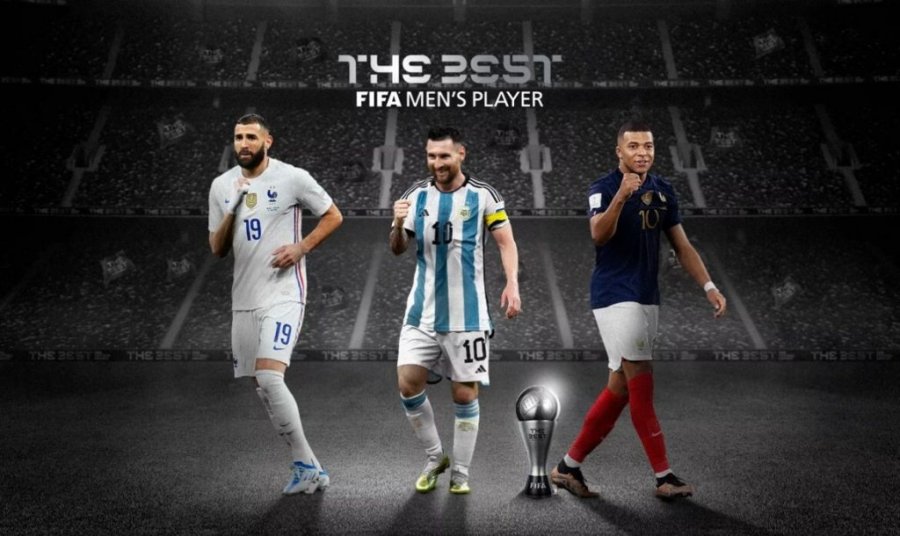 FIFA The Best, zbulohen krejt finalistët: Messi sfidon Mbappe e Benzema