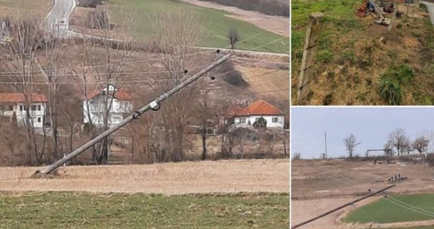 Erërat e forta kanë dëmtuar rrjetin elektroenergjetik në disa rajone të Kosovës