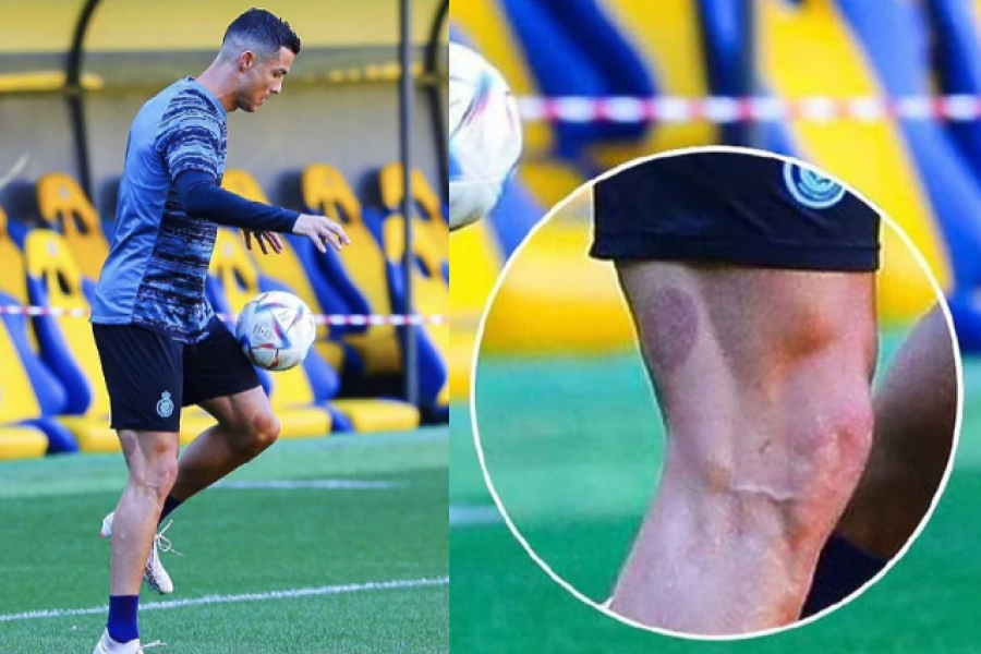 Ronaldo bën hixhame,  zbulohet nga fotot nga seanca e fundit stërvitore