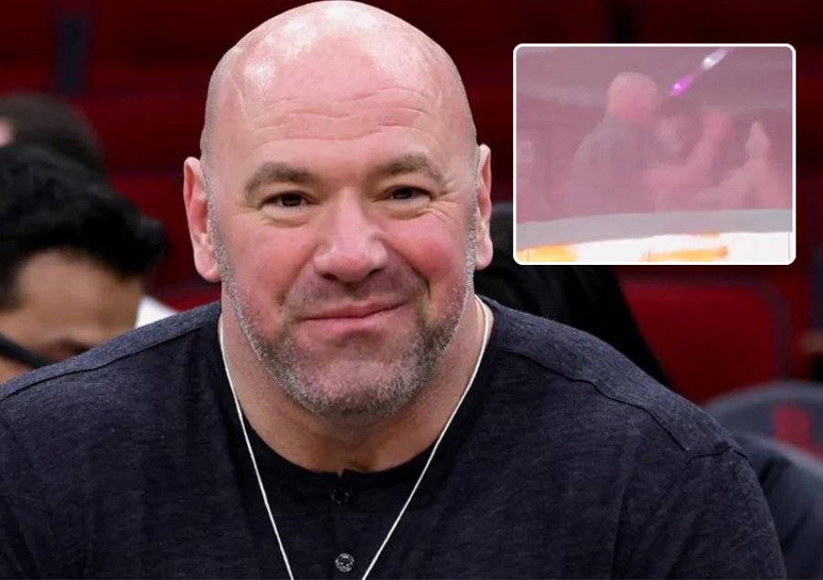 VIDEO/ Shefi i UFC-së, Dana White godet gruan e tij