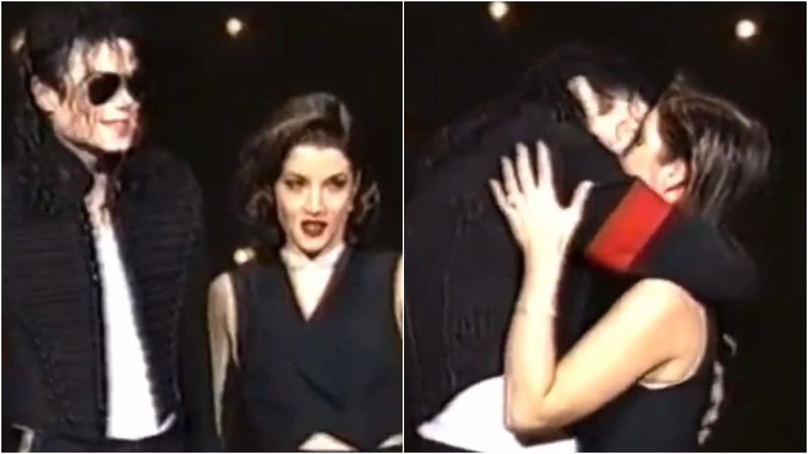 VIDEO/ Del sërish në dritë puthja pasionante mes Lisa Marie Presley me Micheal Jackson