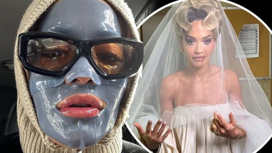 Rita Ora publikon një sërë imazhesh të çuditshme, në prag të publikimit të klipit të ri