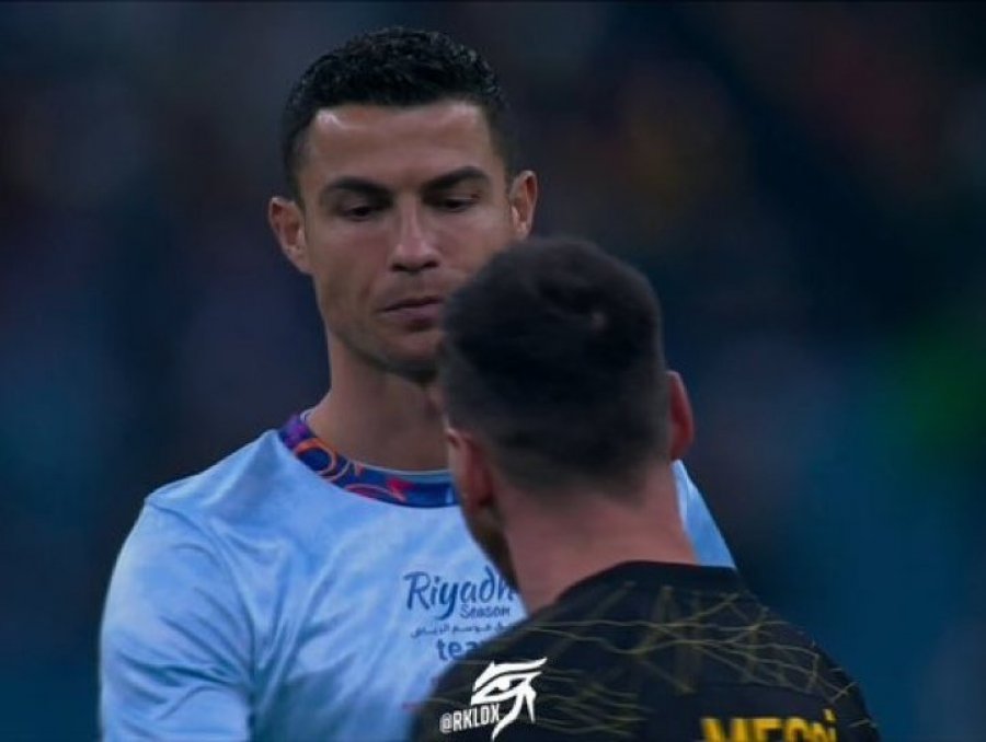 FOTO/ Momentet pikante nga takimi i Ronaldos me Messin