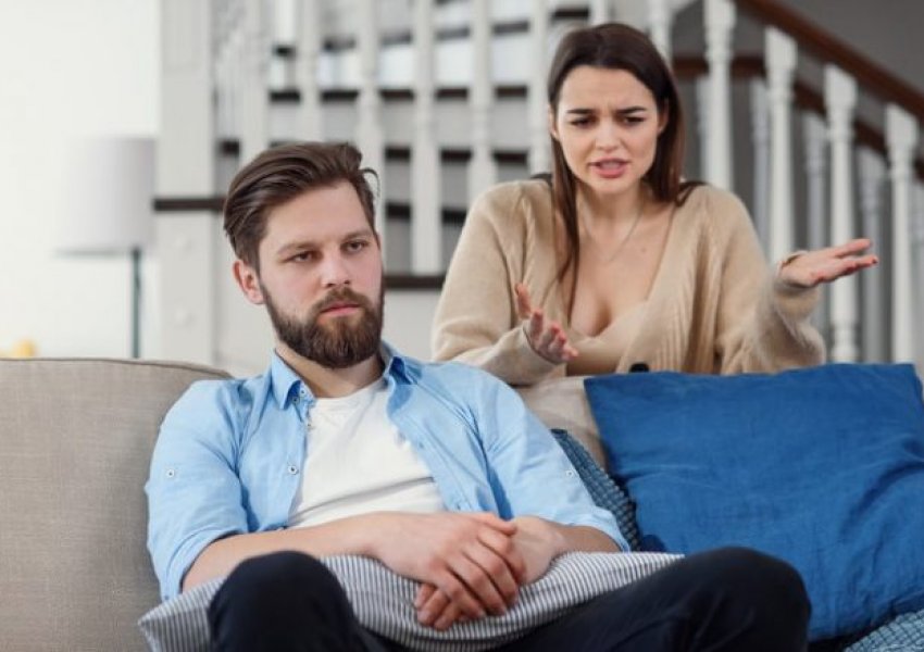 Ky studim tregon se çfarë ndodh me burrat që kanë gra ‘të bezdisura’