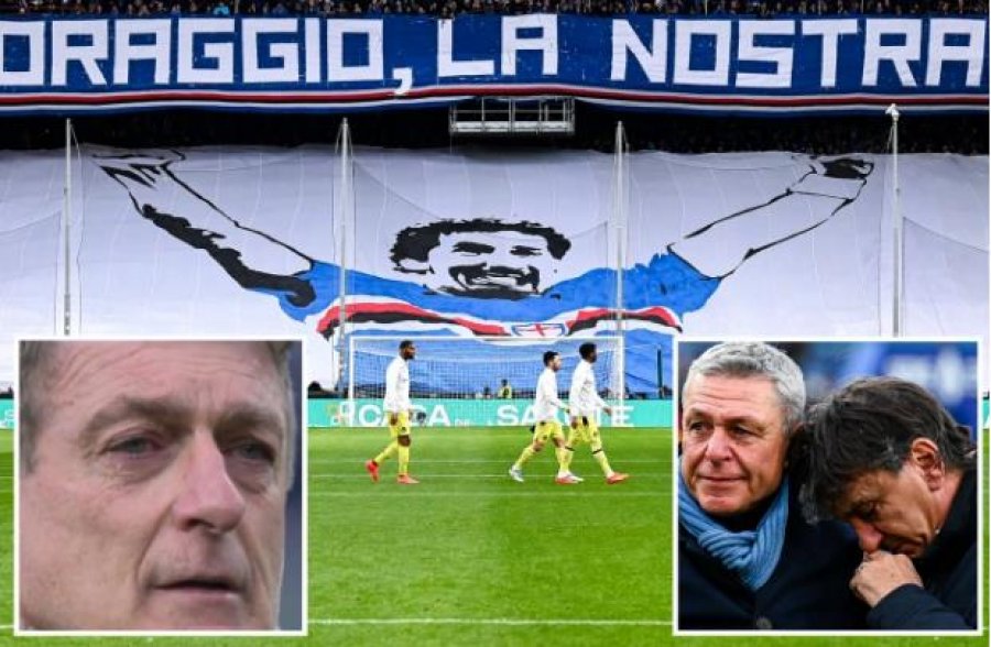 FOTO-VIDEO/ 'Guximi juaj është forca jonë', Sampdoria nderon Gianluca Vialli-n