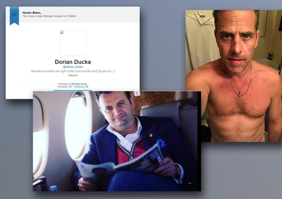 Jo vetëm McGonigal, por edhe Dorian Duçka në laptopin e Hunter Biden