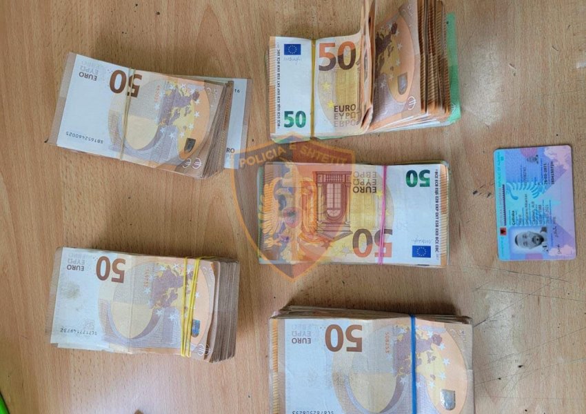 Fshehu në trup 33 mijë Euro të padeklaruara, arrestohet në flagrancë 35-vjeçari