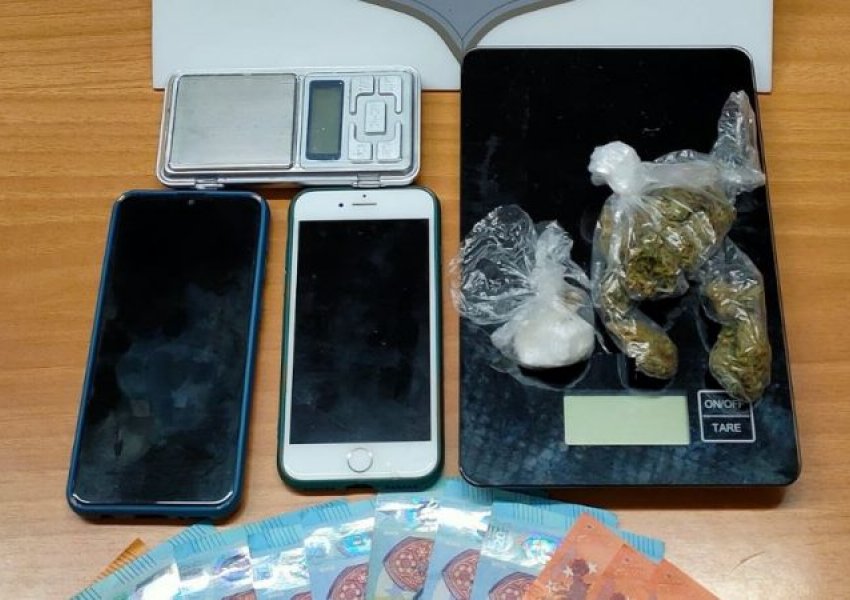 Kapet me drogë dhe euro, arrestohet 28-vjeçari shqiptar në Greqi