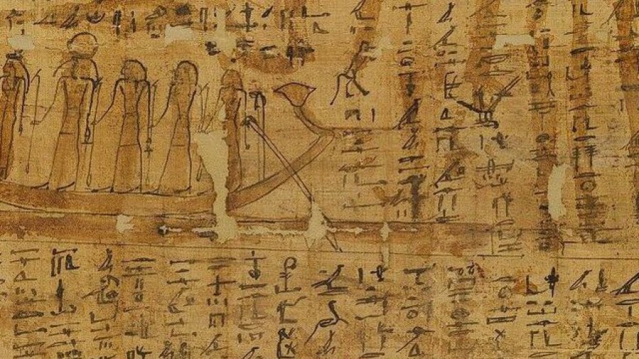 Papirusi i Librit të të Vdekurve 16 metra i gjatë nga Egjipti i lashtë zbulohet në Saqqara
