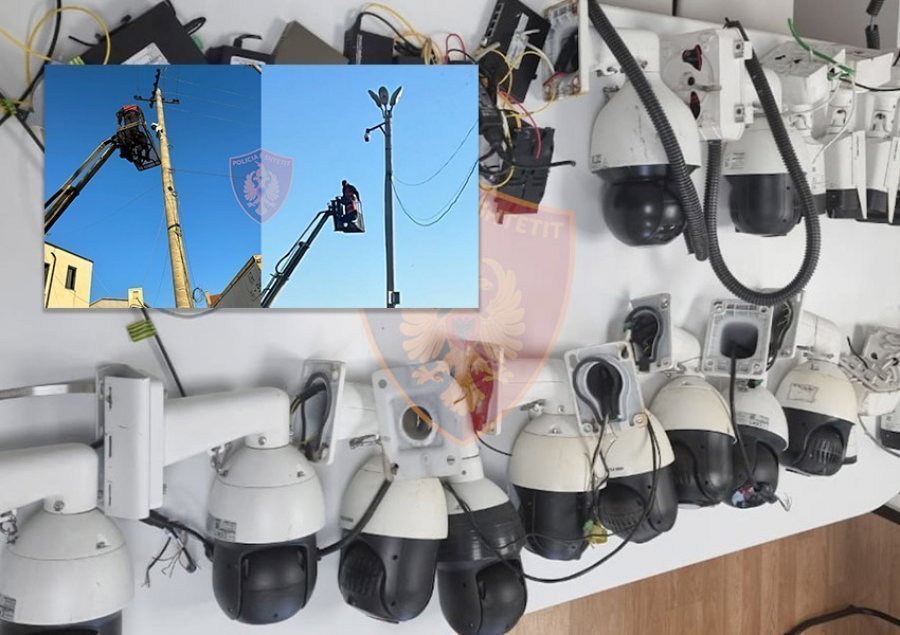 Në Tiranë çmontohen 220 kamera, nis hetimi i thelluar për 44 persona