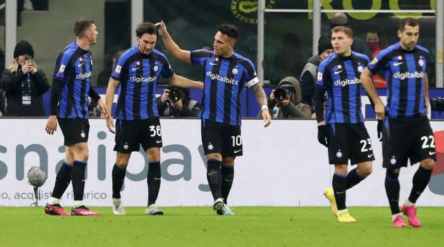Interi në gjysmëfinale të Kupës së Italisë, eliminohet Atalanta